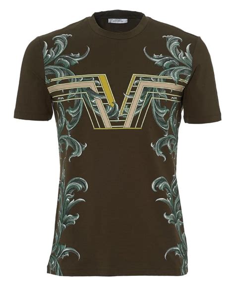 mens versace collection t shirt|versace t shirt dames.